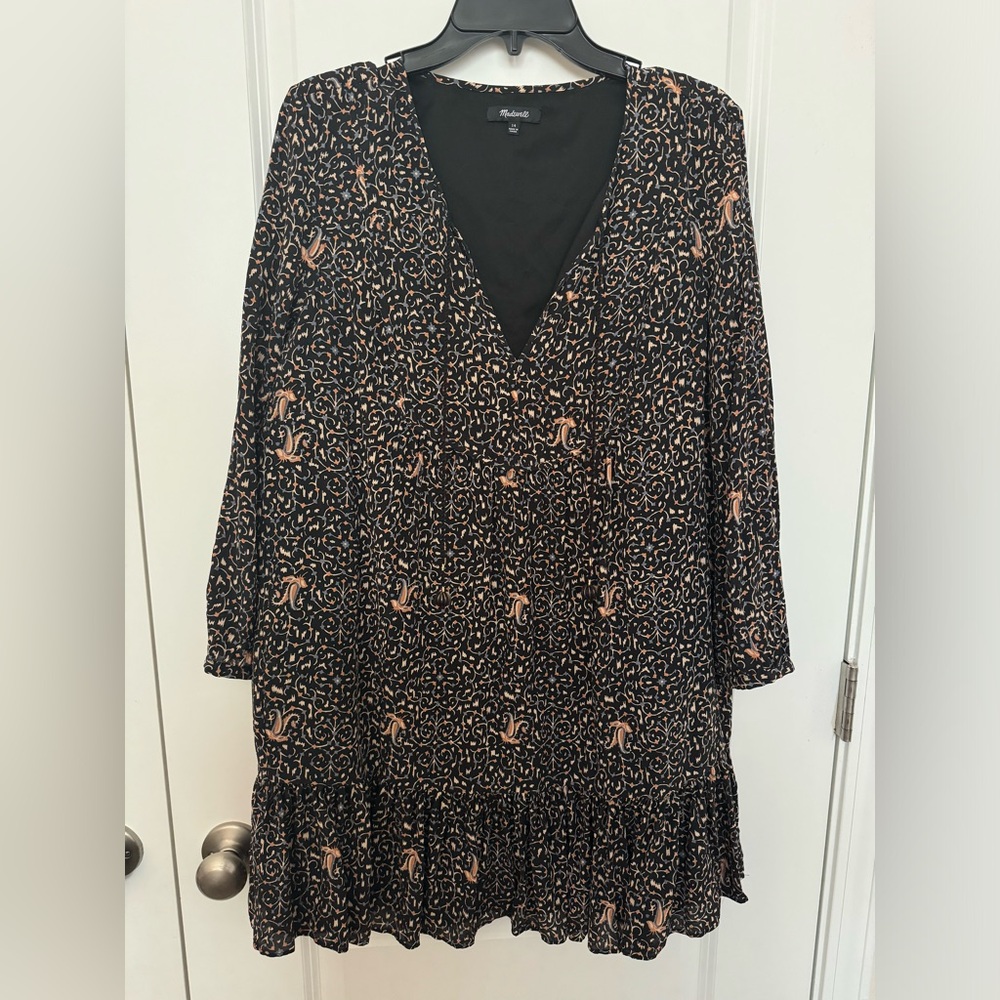 Madewell Floral Mini Dress